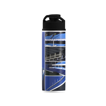 Everton Goodison Big Mouth Bottle-White