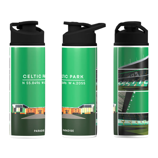 Celtic Stadium Big Mouth Bottle-White