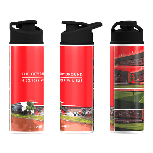Nottingham Forest Big Mouth Bottle-White