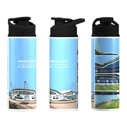 Manchester City Stadium Big Mouth Bottle-White