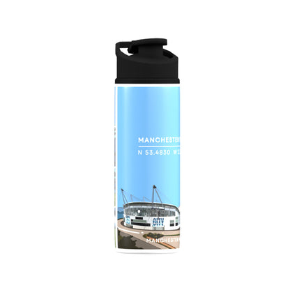Manchester City Stadium Big Mouth Bottle-White