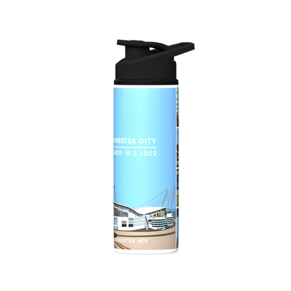 Manchester City Stadium Big Mouth Bottle-White