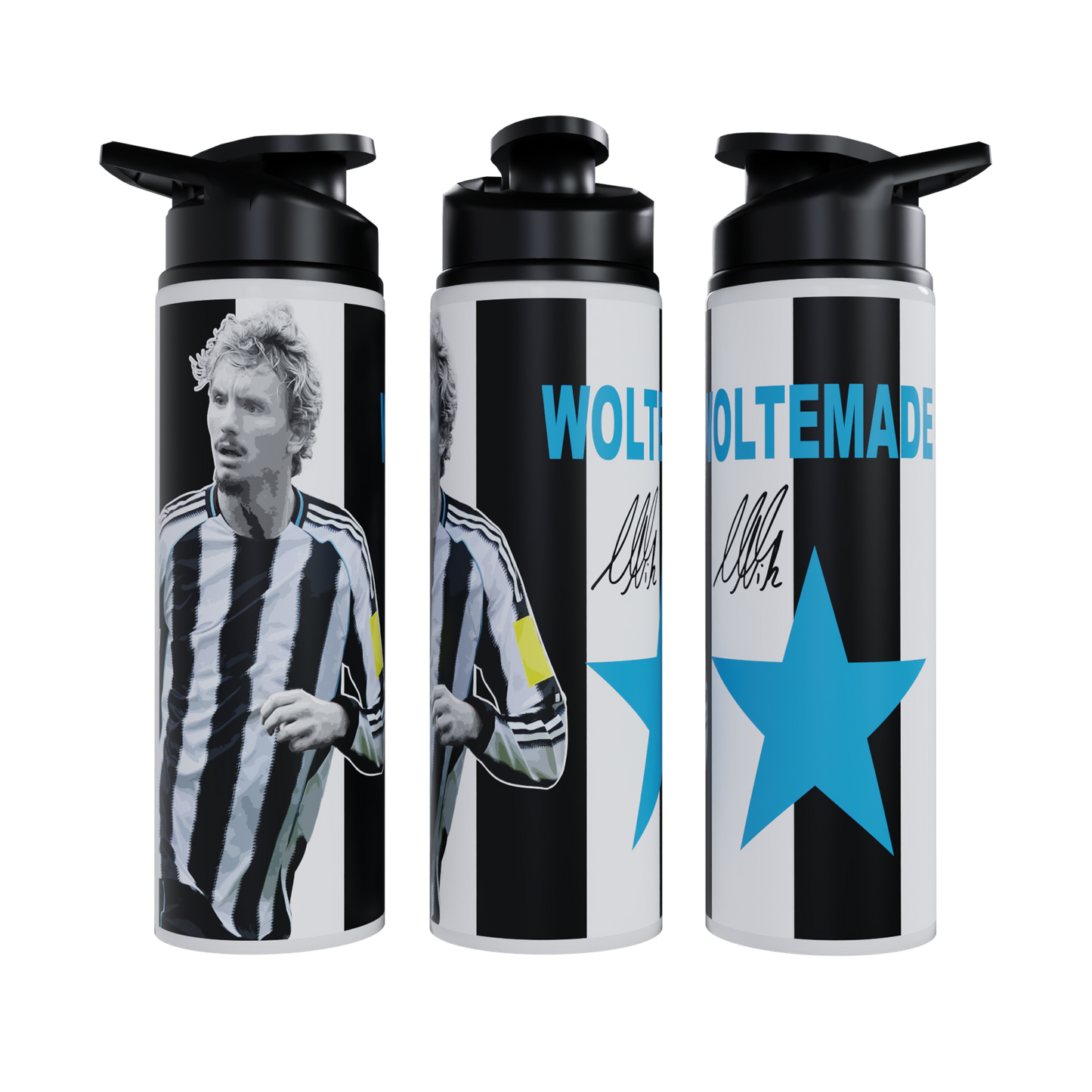 Woltemade Newcastle Big Mouth Bottle-White