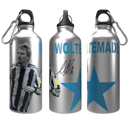 Woltemade Newcastle 2-Lid Aluminium Water Bottle Silver