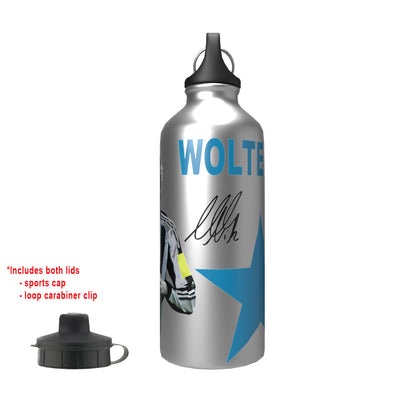 Woltemade Newcastle 2-Lid Aluminium Water Bottle Silver