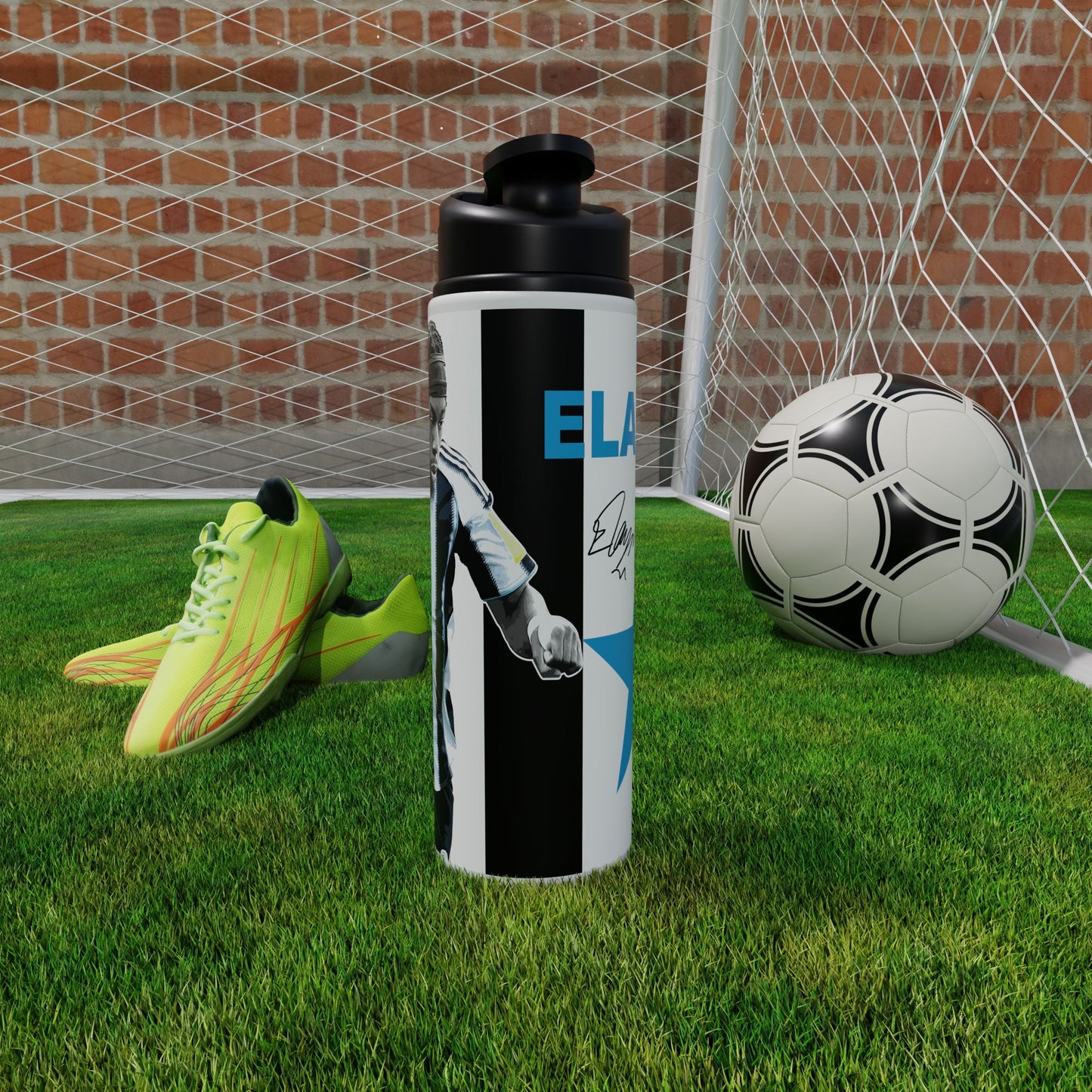 Elanga Newcastle Big Mouth Bottle-White