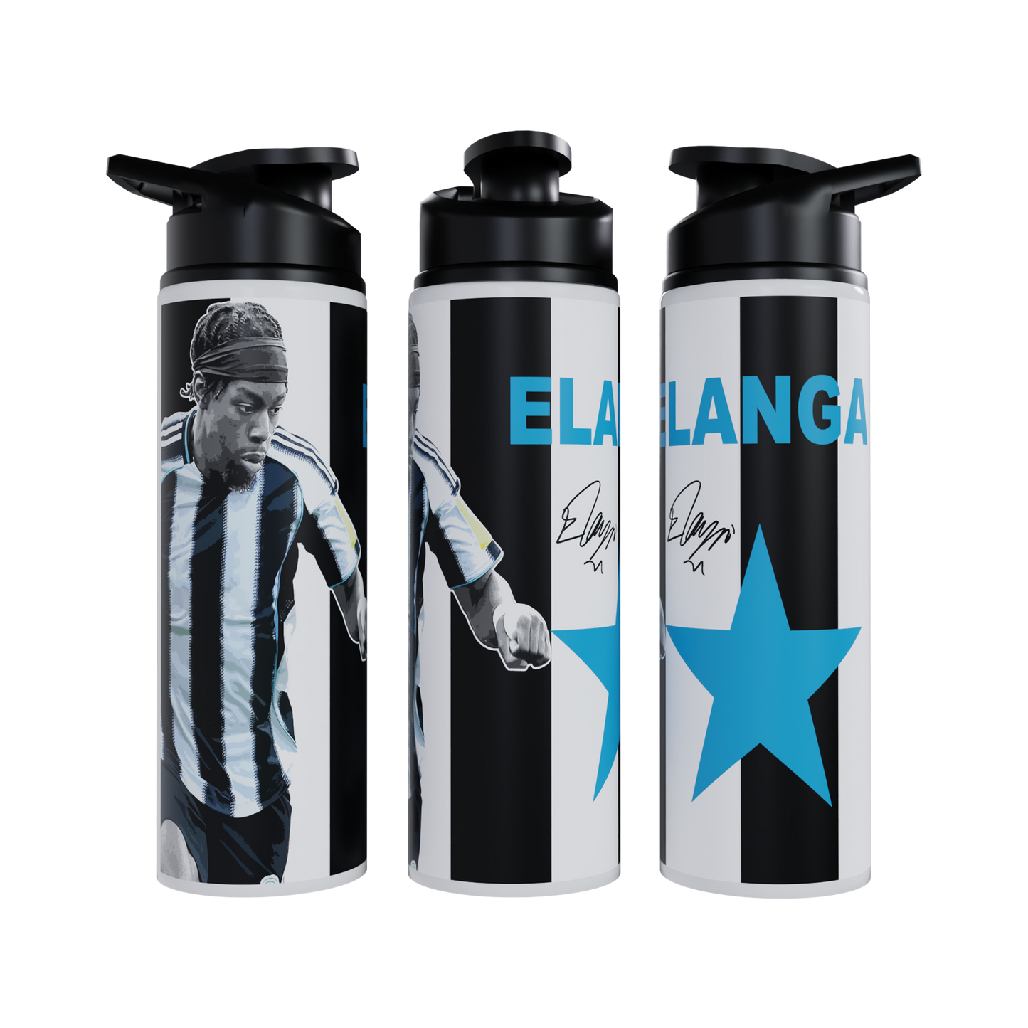 Elanga Newcastle Big Mouth Bottle-White