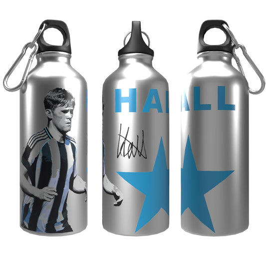 Hall Newcastle 2-Lid Aluminium Water Bottle Silver