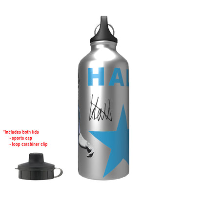 Hall Newcastle 2-Lid Aluminium Water Bottle Silver