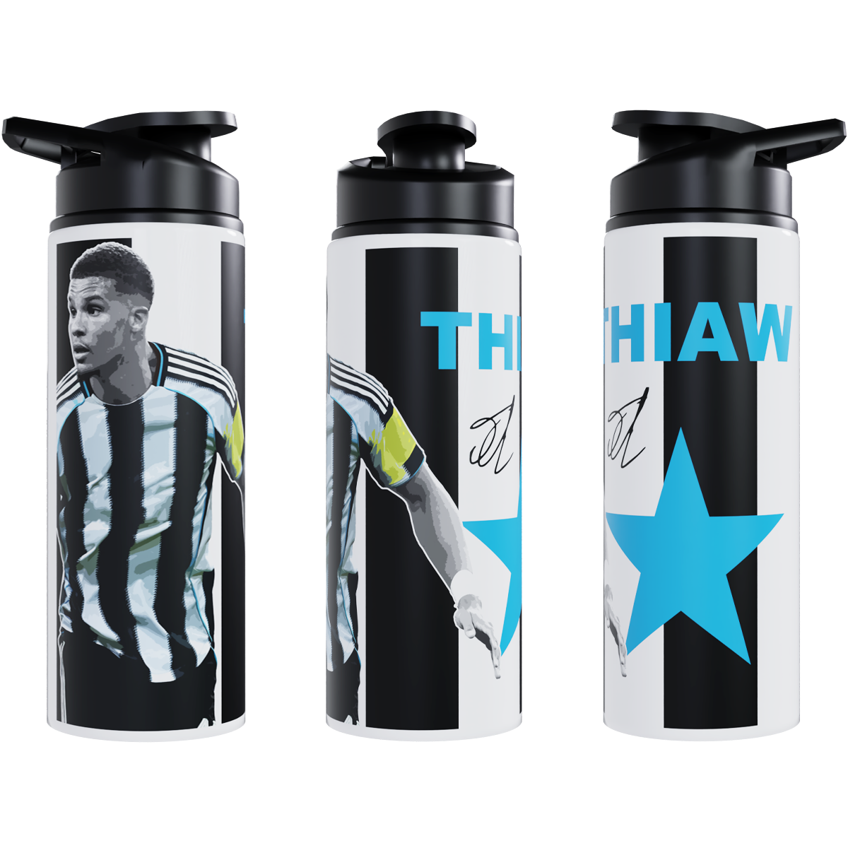Thiaw Newcastle Big Mouth Bottle-White