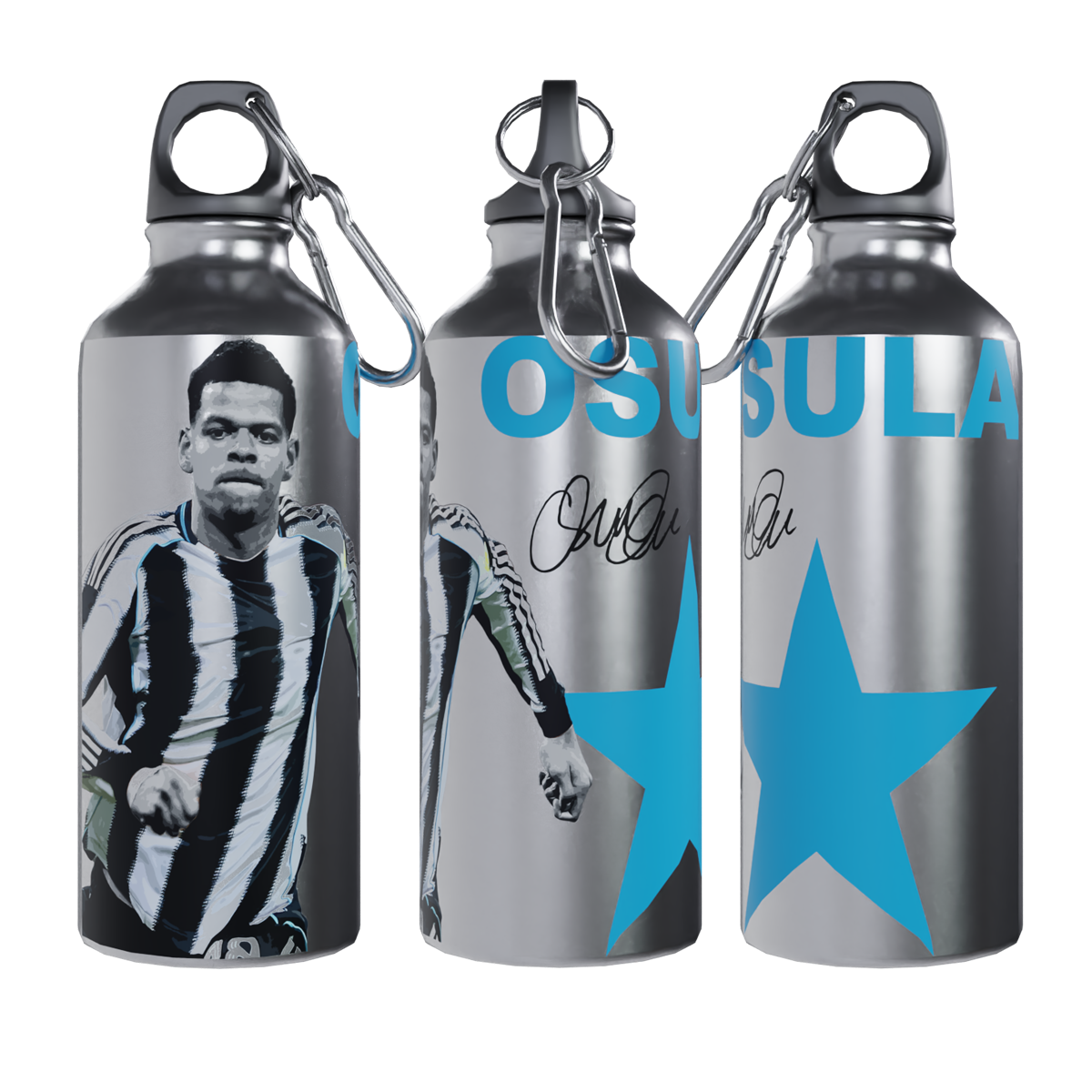 Osula Newcastle 2-Lid Aluminium Bottle
