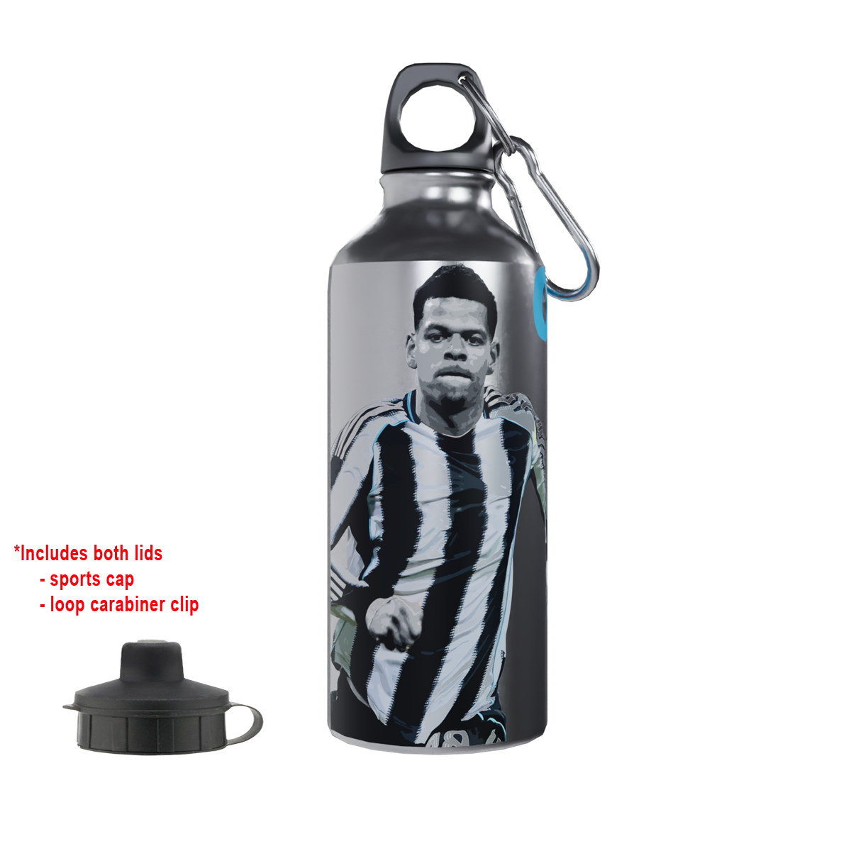 Osula Newcastle 2-Lid Aluminium Bottle