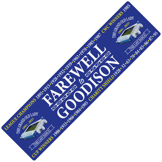 Farewell to Goodison - Bar Runner/Desk Mat