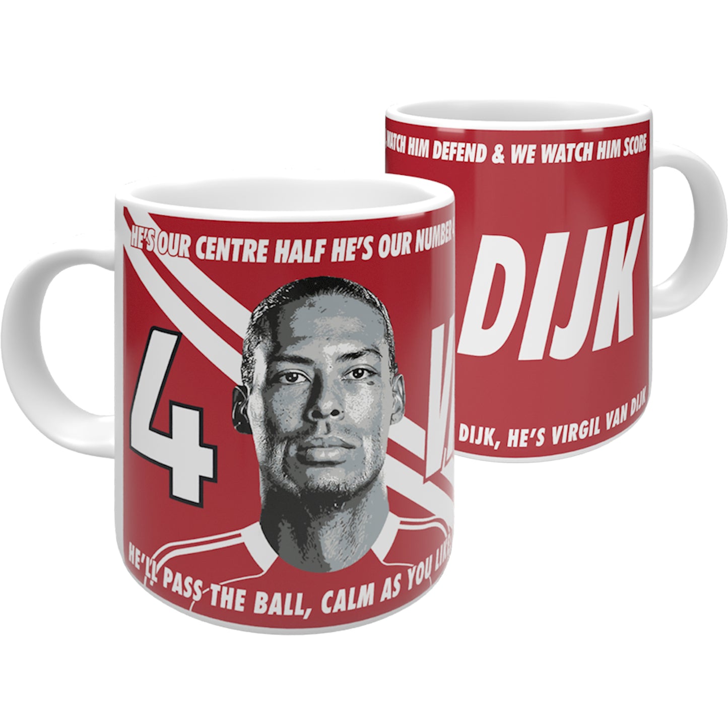 Van Dijk Liverpool Mug