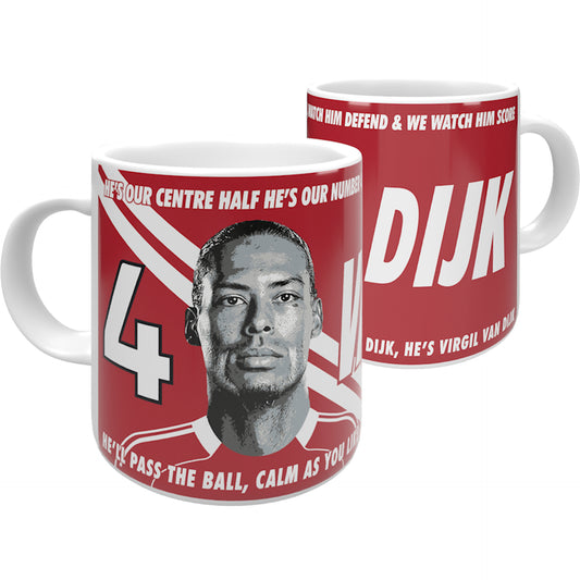 Van Dijk Liverpool Mug