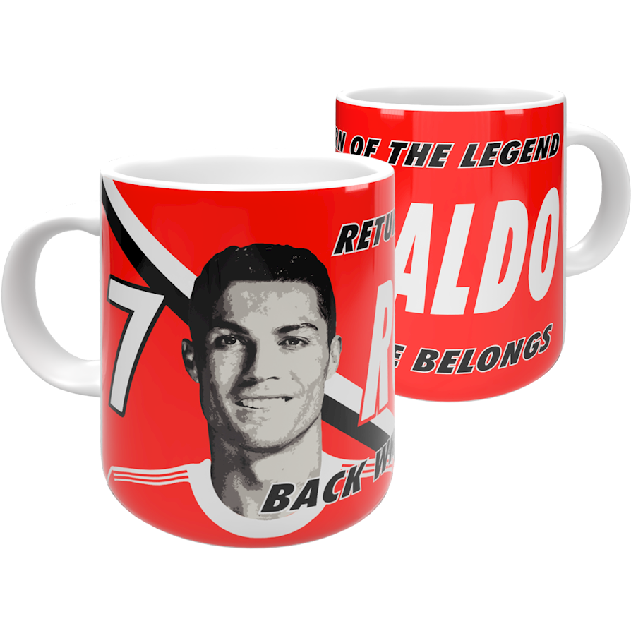 Cristiano Ronaldo United Mug