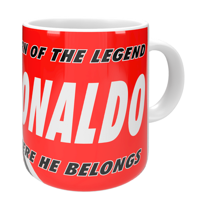 Cristiano Ronaldo United Mug