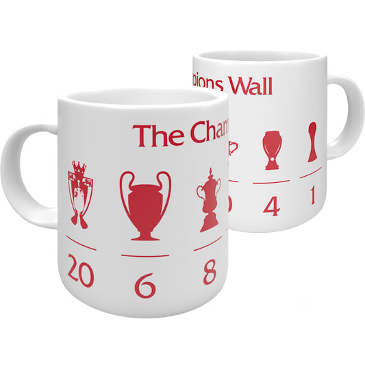 Liverpool The Champions Wall Mug - White