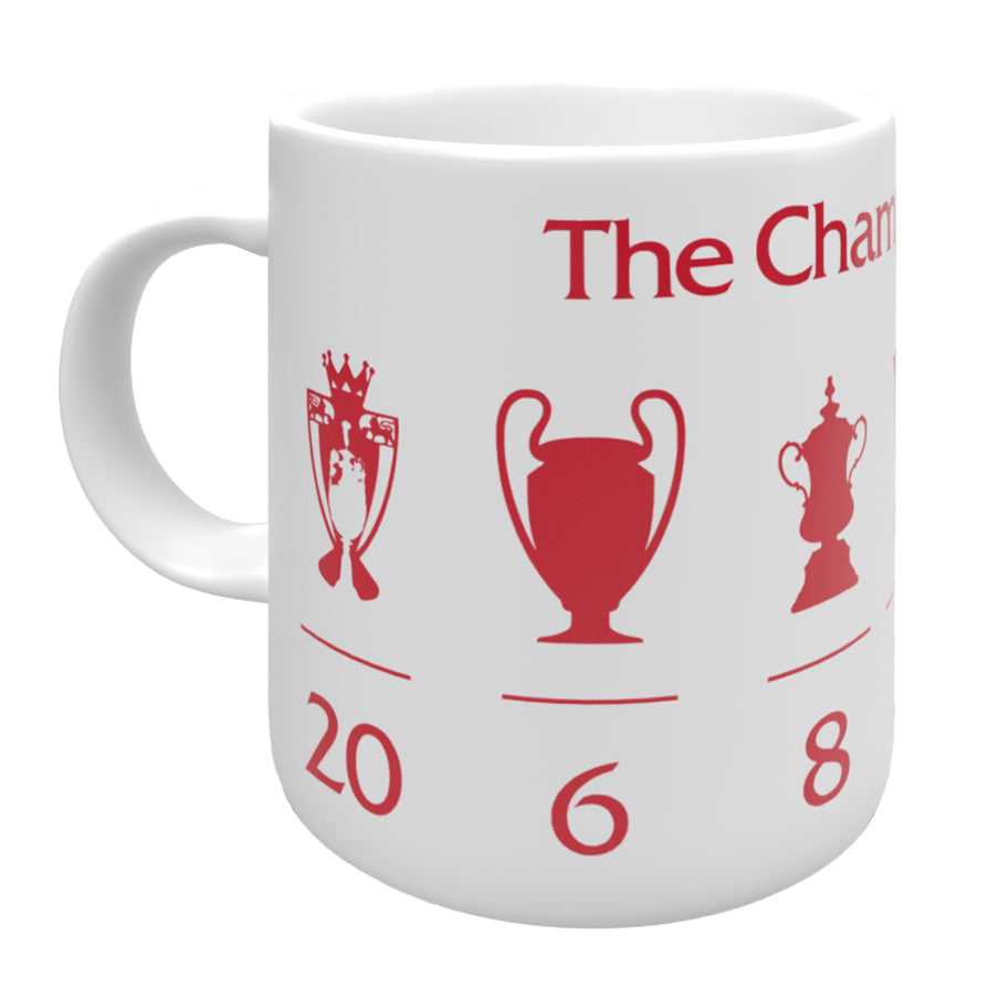 Liverpool The Champions Wall Mug - White
