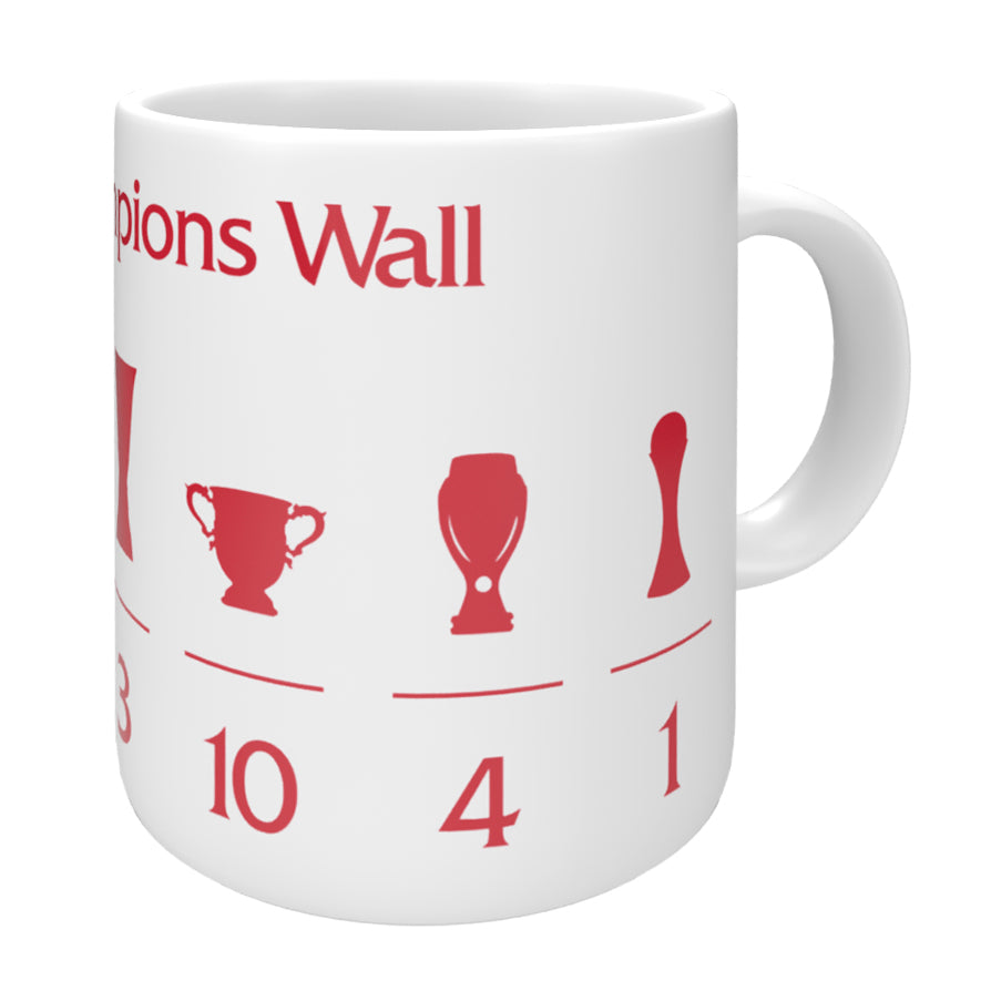 Liverpool The Champions Wall Mug - White
