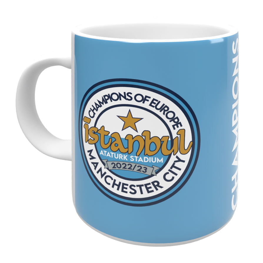City Champions of Europe Logo Mug