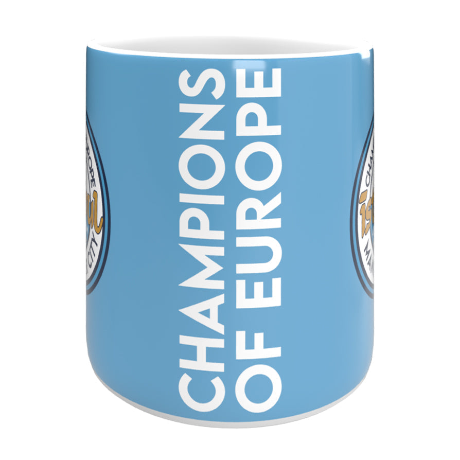 City Champions of Europe Logo Mug