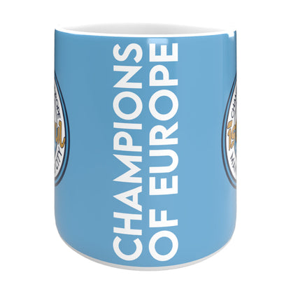 City Champions of Europe Logo Mug