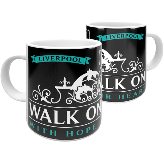 Walk On Aqua Mug 11oz