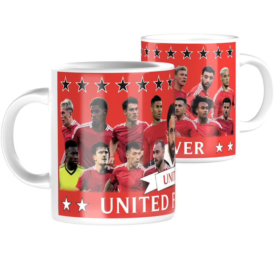 Man United Team Mug 11oz