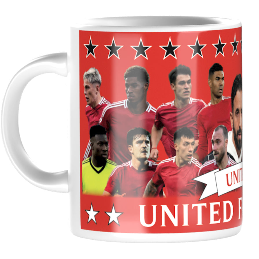 Man United Team Mug 11oz
