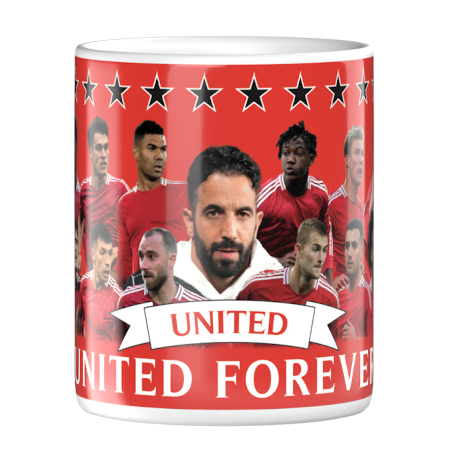 Man United Team Mug 11oz