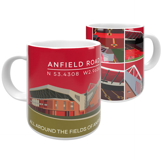 Anfield Stadium Liverpool Mug 11oz