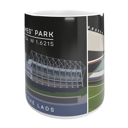 St James' Park Stadium Newcastle Mug 11oz