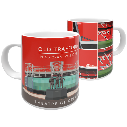Old Trafford Stadium United Mug 11oz