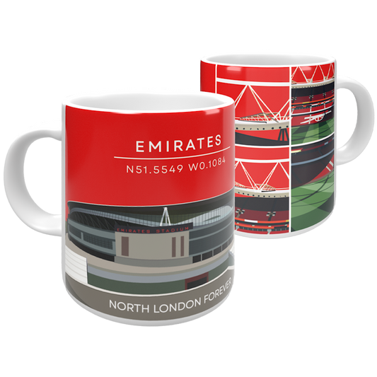 Emirates Stadium Arsenal Mug 11oz