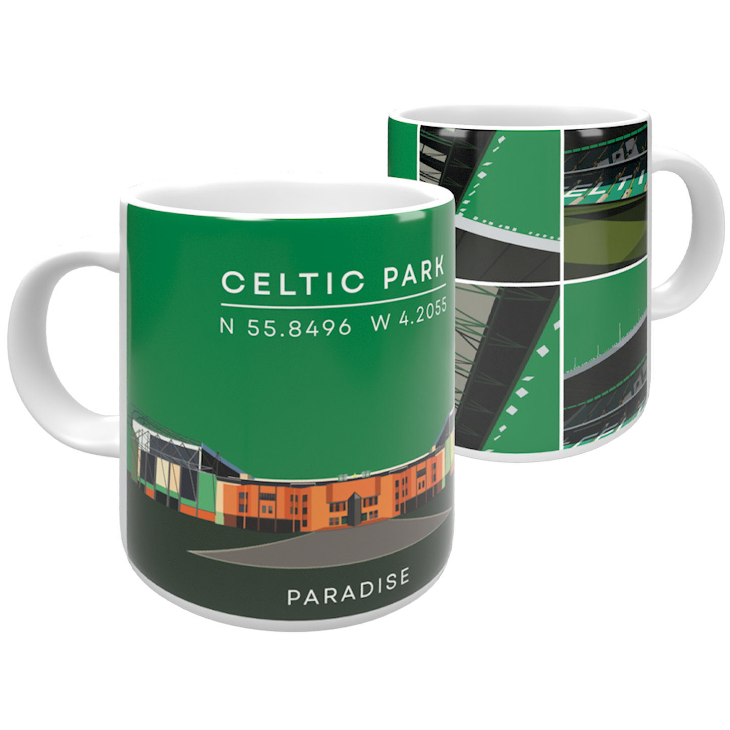 Celtic Park Stadium Celtic Mug 11oz