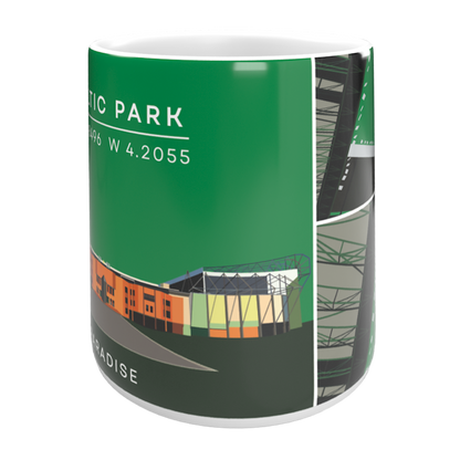 Celtic Park Stadium Celtic Mug 11oz