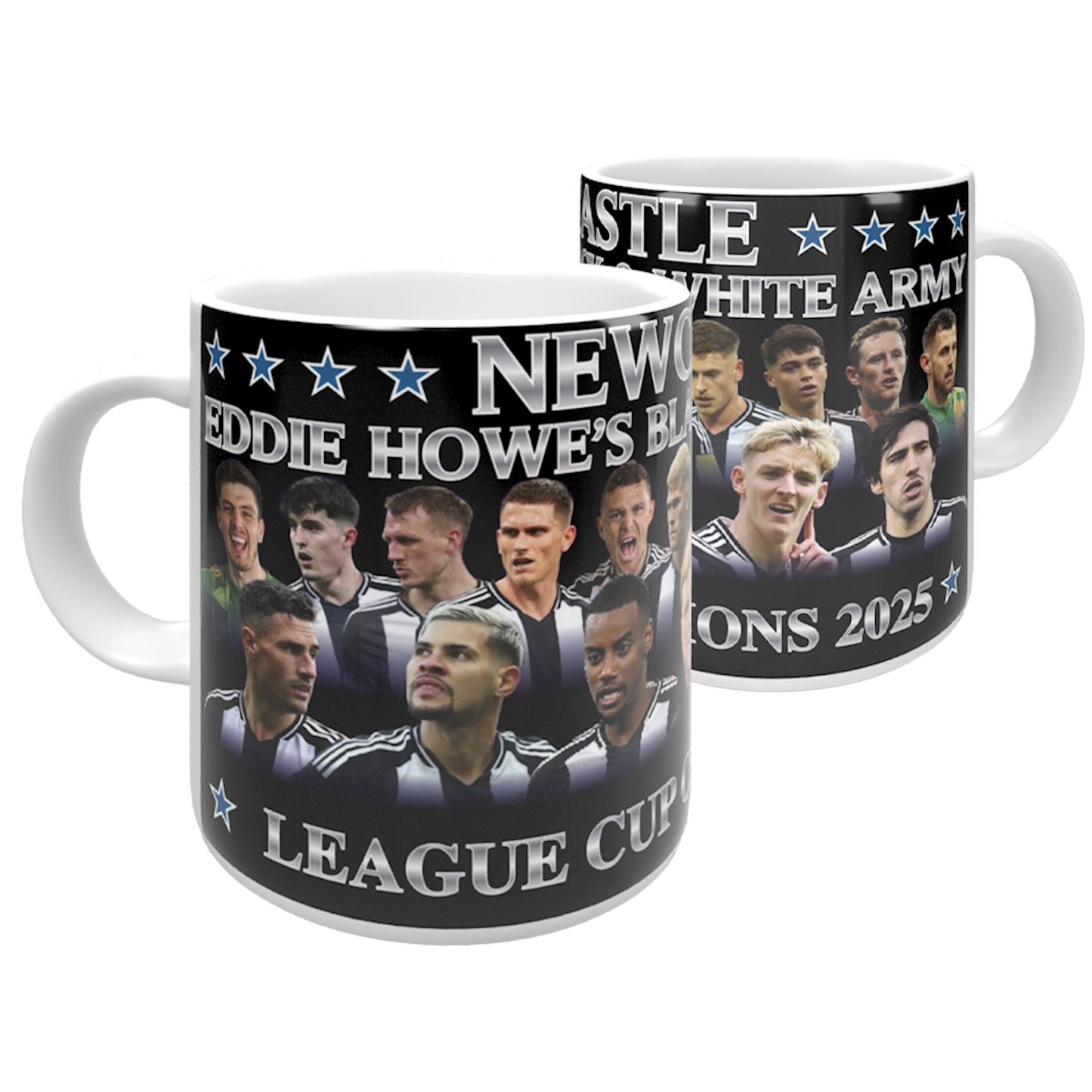 Newcastle League Cup Champions 2025 Mug