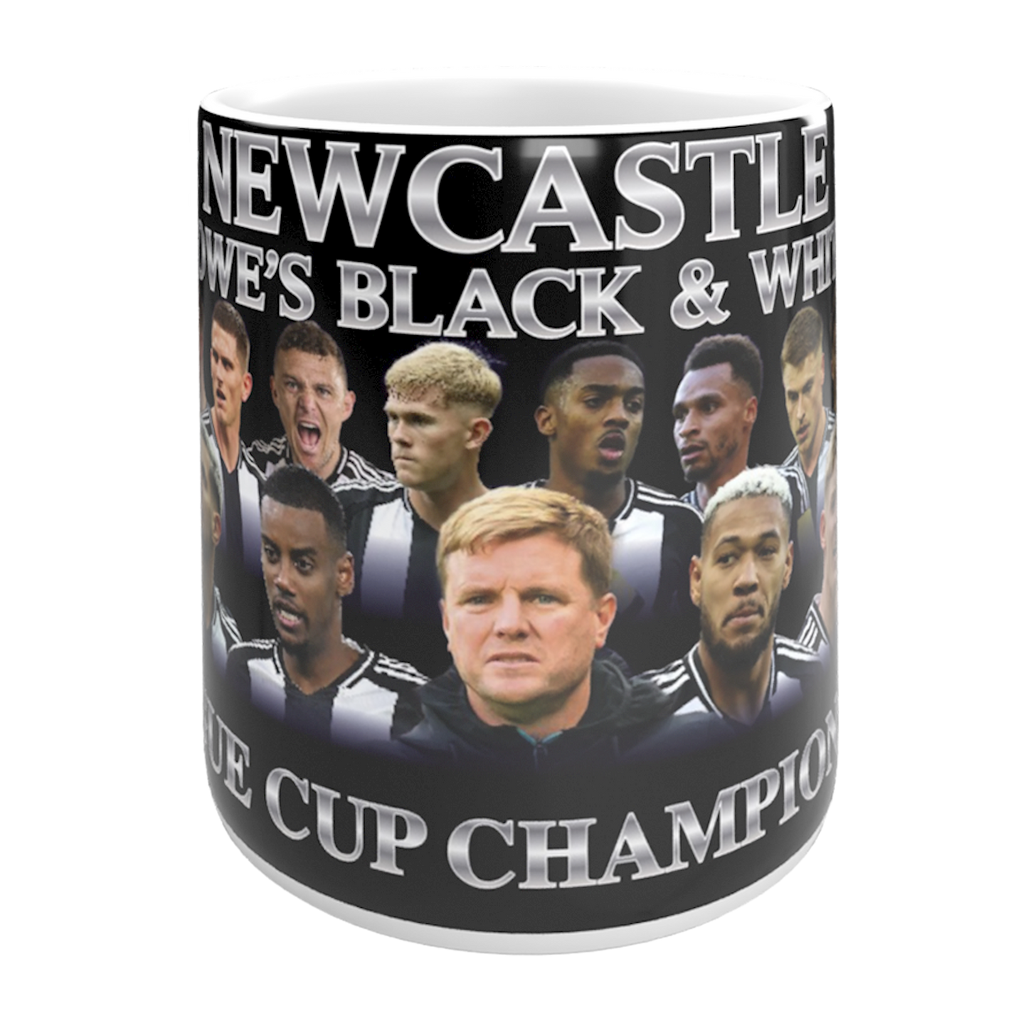 Newcastle League Cup Champions 2025 Mug