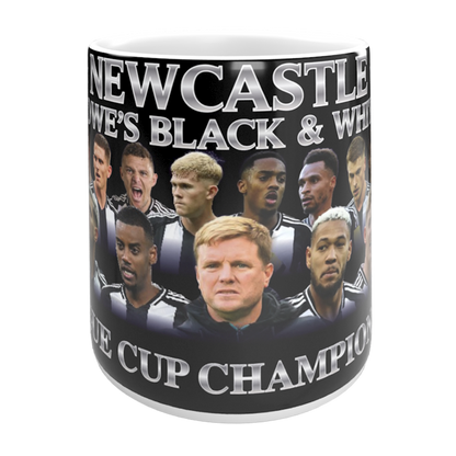 Newcastle League Cup Champions 2025 Mug