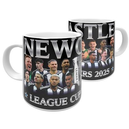 Newcastle League Cup Champions Trophy 2025 Mug