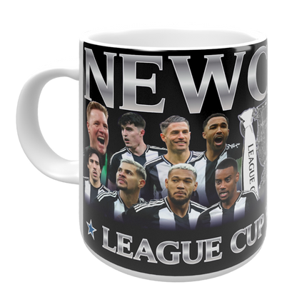 Newcastle League Cup Champions Trophy 2025 Mug