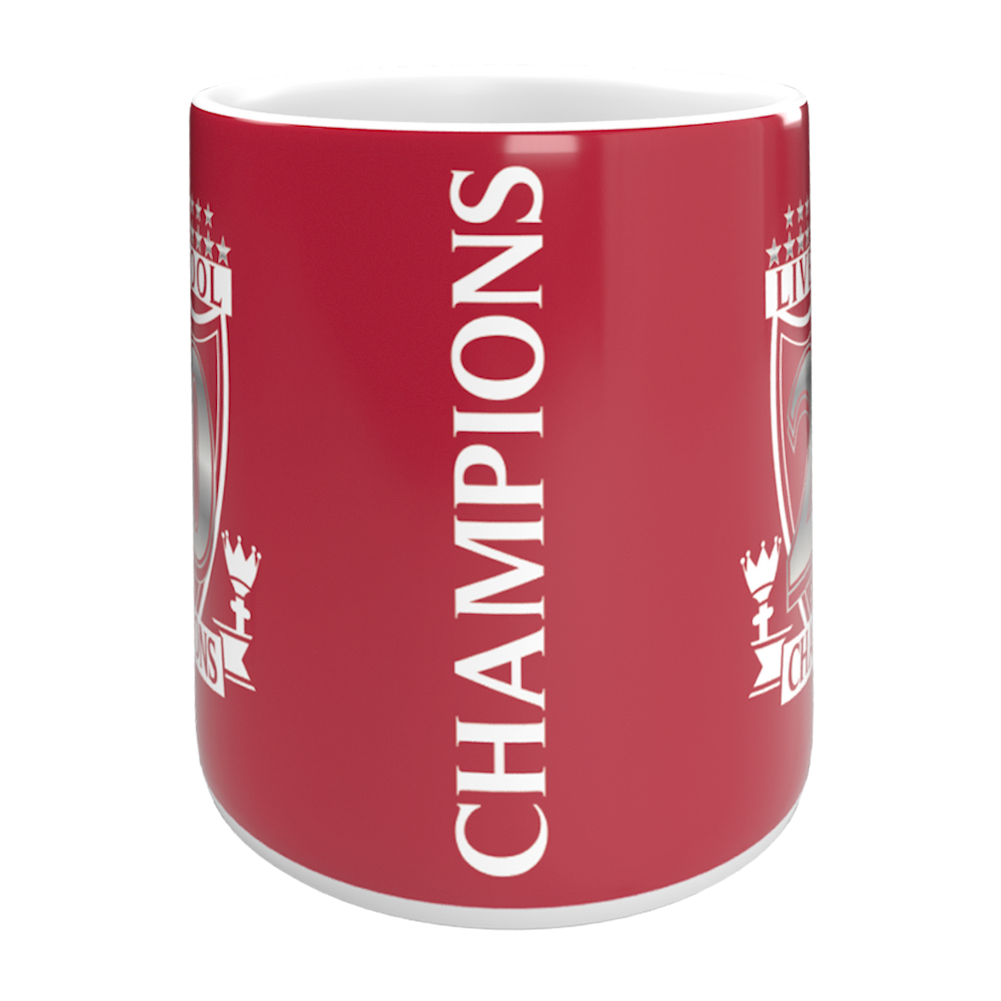 Liverpool Mug Champs 24/25 Logo
