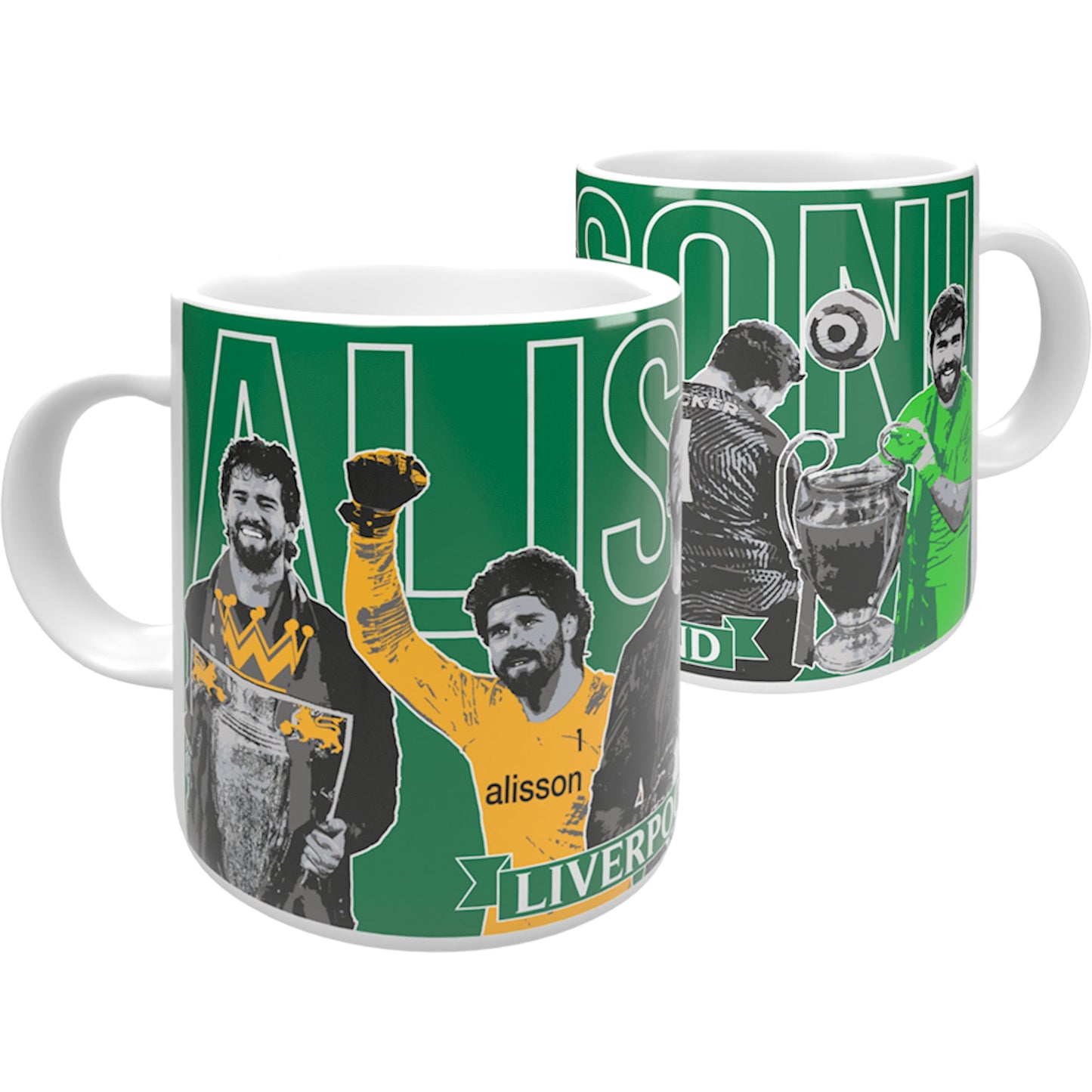 Liverpool Mug Alisson Legend