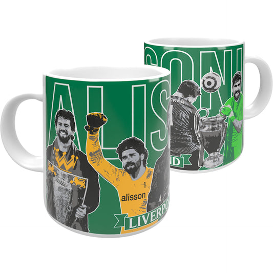 Liverpool Mug Alisson Legend