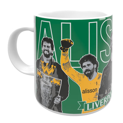 Liverpool Mug Alisson Legend