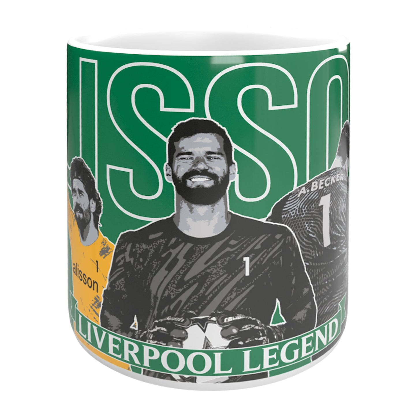 Liverpool Mug Alisson Legend
