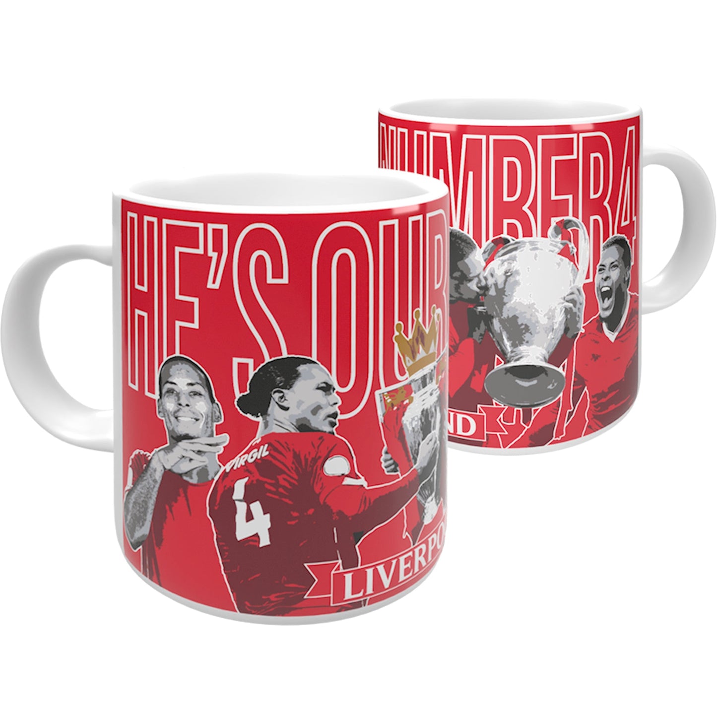 Liverpool Mug Van Dijk Legend