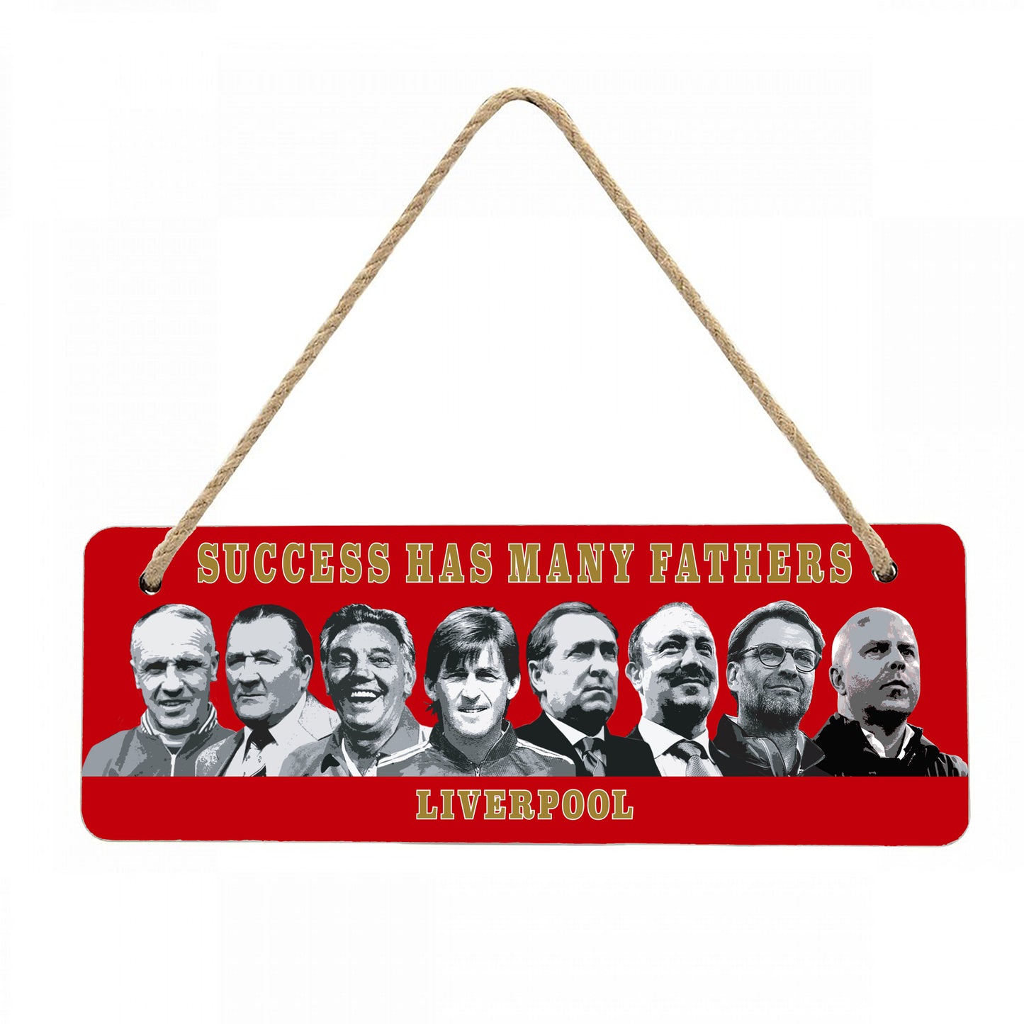 Success Has Many Fathers MDF Sign 280 x 100 mm