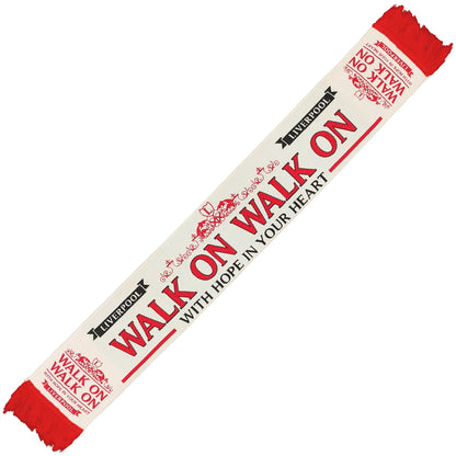 Liverpool HD Scarf Walk On Off-White/Red/Blk